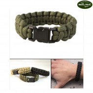 Paracord Bracelet Green Mil-tec (16370201)
