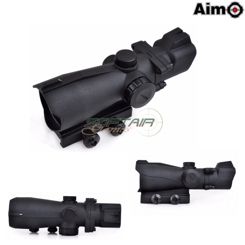 Dot 2x42 Red/green Black Aim-o (ao3046-bk)