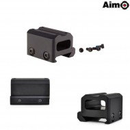 Mro Full Co-witness Mount Black Aim-o (ao1786-bk)
