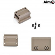 Mro Full Co-witness Mount Dark Earth Aim-o (ao1786-de)
