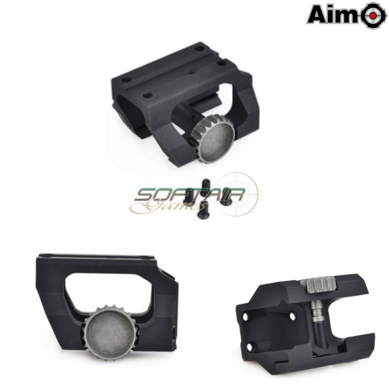 Mro Low Drag Mount Black Aim-o (ao1788-bk)