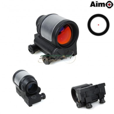 Red Dot Srs Style 1x38 No Solar Cell Black Aim-o (ao3040-bk)