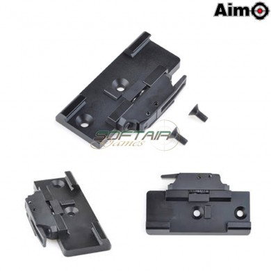 Qd Mount Per Srs 1x38 Red Dot Black Aim-o (ao1767-bk)