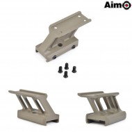 F1 Mount For T1/t2 Dark Earth Aim-o (ao1780-de)
