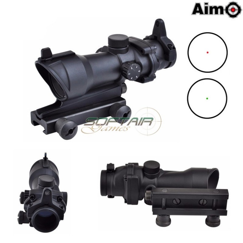 Acog 1x32 Dot Red/green Black Aim-o (ao5015-bk)