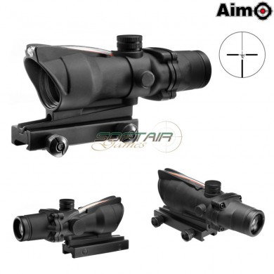 Acog 4x32c Scope Disguide Fiber Black Aim-o (ao1004-bk)