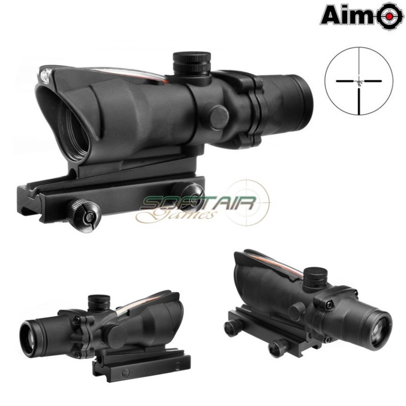 Acog 4x32c Scope Disguide Fiber Black Aim-o (ao1004-bk)