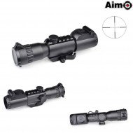 Scope 4x32 Red/green Qd Mount Aim-o (ao5351-bk)