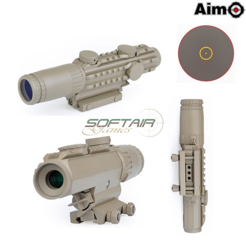Tactical Scope 1-3x Dark Earth Aim-o (ao3033-de)