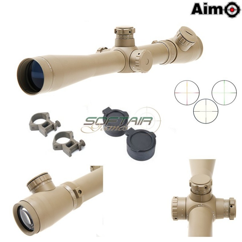 Ottica 3.5-10x40e-sf Illuminata Dark Earth Aim-o (ao5305-de)