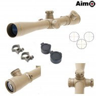 Scope 3.5-10x40e-sf Illuminated Dark Earth Aim-o (ao5305-de)