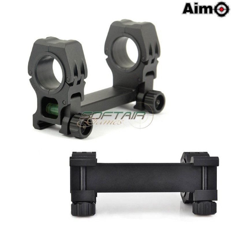 Mount M10 Qd-l Per Ottica 25/30mm Black Aim-o (ao9021-bk)