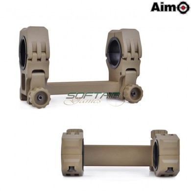 Mount M10 Qd-l Per Ottica 25/30mm Dark Earth Aim-o (ao9021-de)