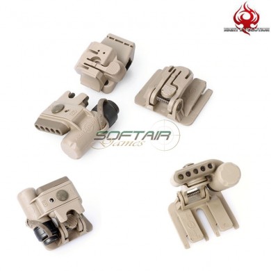 Helmet Light Set Gen 3 Dark Earth Night Evolution (ne05003-de-red)