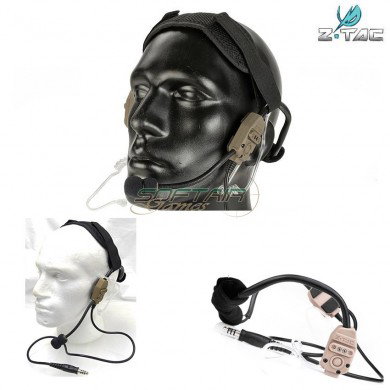 Headset X62000 Pmc Dark Earth Z-tactical (z047-de)