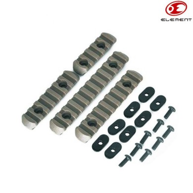 Handguard Set 4 Sledge Foliage Green Pts Moe Element (ex-254-fg)