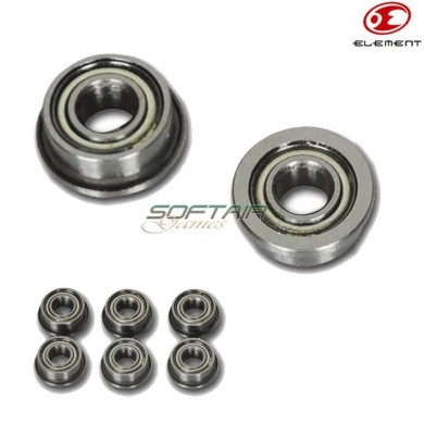 Set 6 Boccole Da 7mm Cnc Cuscinettate Element (in0203)