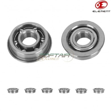 Set 6 Boccole Da 8mm Cnc Cuscinettate Element (in0204)