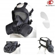 Maschera Ventilata Scott Gsr Facepiece Black Element (ex337-bk)
