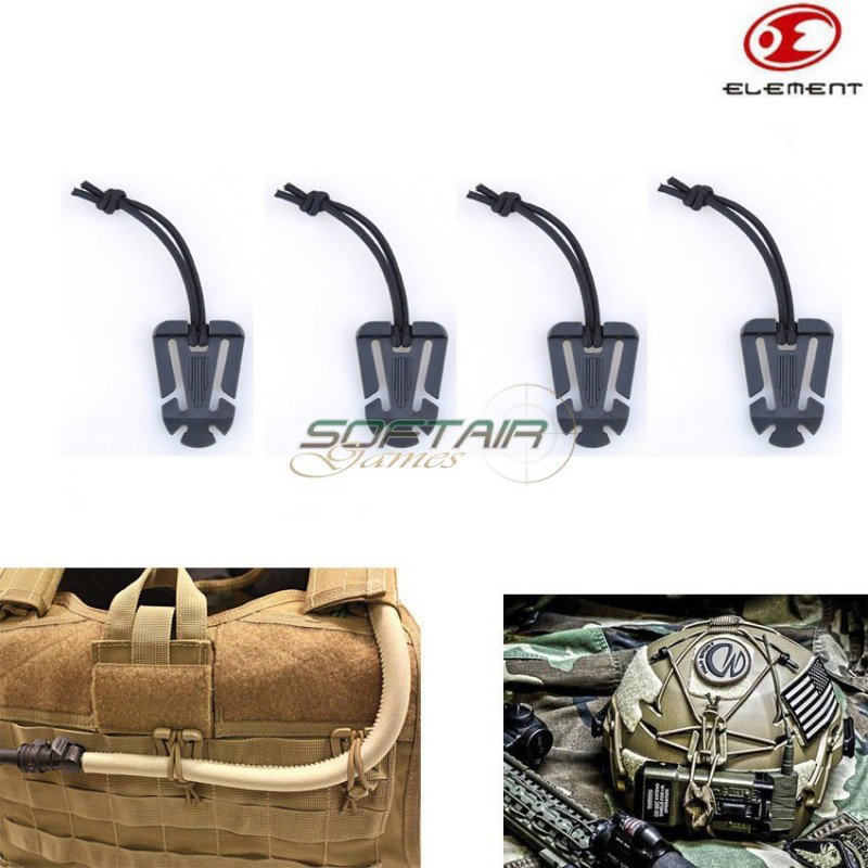Itw Set 4 Web Dominator Black Element (ex364-bk)