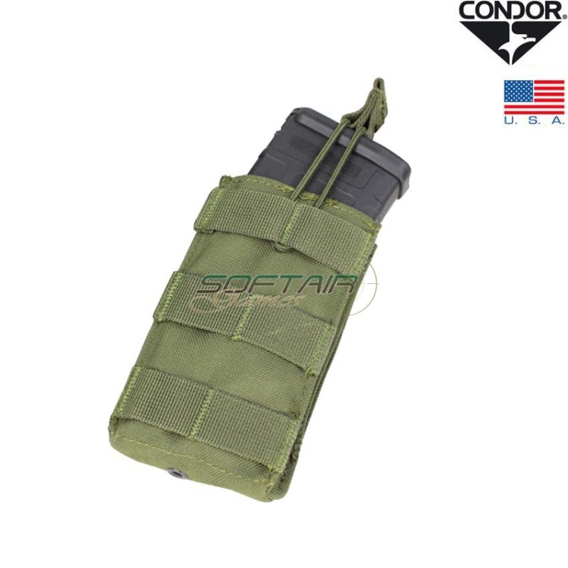 Single Magazines Pouch M4 Open Top Olive Drab Condor® (ma18-od)