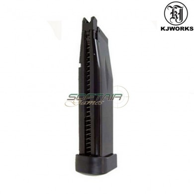 Caricatore Co2 Per Pistola Hi-capa Kp05 Black Kjworks (kjw-017551/gc0339)