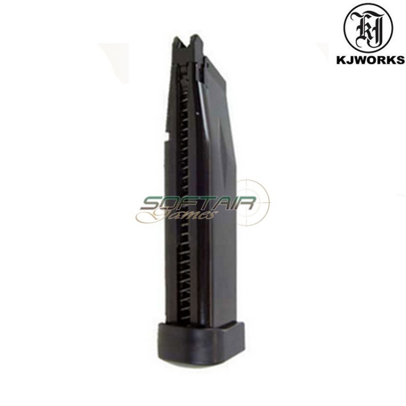 Caricatore Co2 Per Pistola Hi-capa Kp05 Black Kjworks (kjw-017551/gc0339)