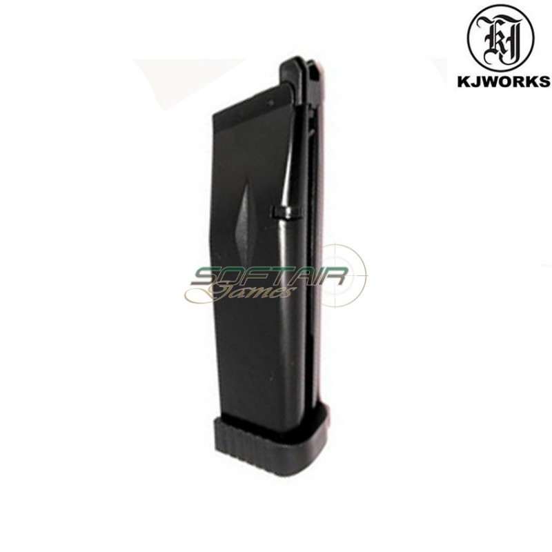Co2 Magazine For Pistol Hi-capa Kp06 Black Kjworks (kjw-017552)
