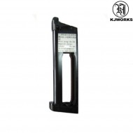 Co2 Magazine For Pistol Kp07/m1911 Version 2 Black Kjworks (kjw-017554/685005)