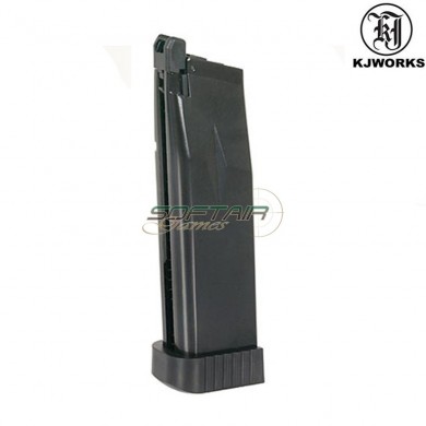Co2 Magazine For Pistol Kp08 Black Kjworks (kjw-239006)