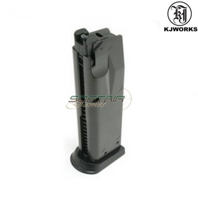 Gas Magazine For Pistol P229 Kp02 Black Kjworks (kjw-001053)