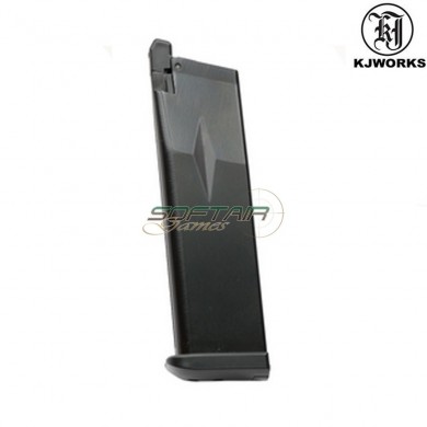 Caricatore Gas Per Pistola Kp11 Black Kjworks (kjw-mag-gas-kp11)
