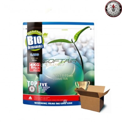 Box 12 Packages Bio Natural Bb 0.20gr White G&g (gg-07103-cart)