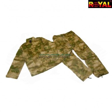 Uniforme Atacs Foliage Green Zip Royal (uni-avl)