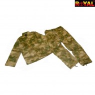 Uniforme Atacs Foliage Green Zip Royal (uni-avl)