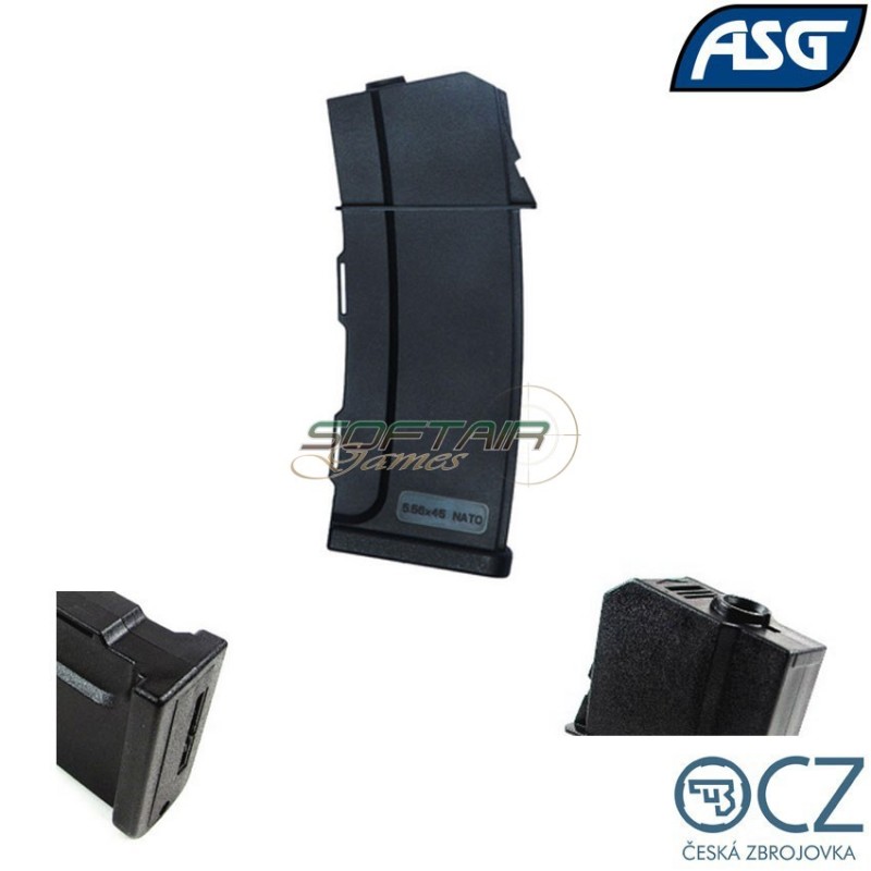 Caricatore Maggiorato 550bb Black Per Cz 805 Bren A1/a2 Asg (asg-18202-1)