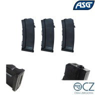 Set 3 Hi-cap Magazines 550bb Black For Cz 805 Bren A1/a2 Asg (asg-18202-3)