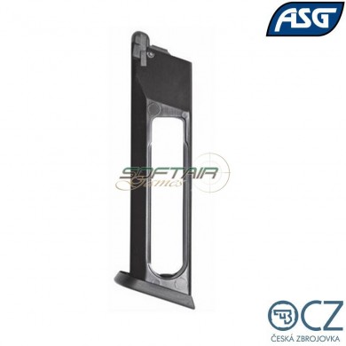 Co2 Magazine Black 25bb For Cz P-09 Pistol Asg (asg-asg255)