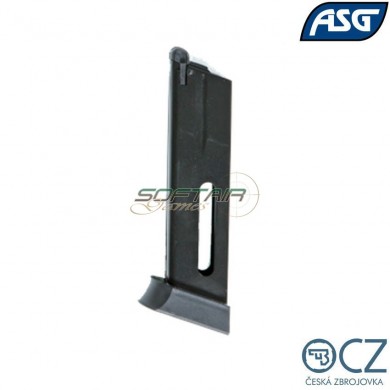 Co2 Magazine Black 26bb For Cz Sp-01 Shadow Pistol Asg (asg-18411)