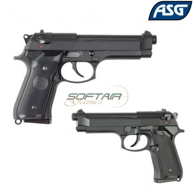 Gas Beretta M9 Black Pistol Asg (asg-13466)