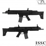 Electric Rifle Issc Austria Mk22 Cqc S-line Black Classic Army (ca-080-511)