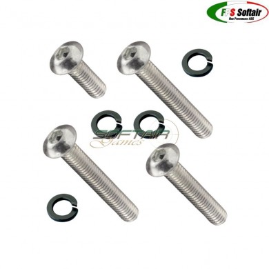 Set Viti In Acciaio Alta Resistenza Per Ak Gearbox Ver.3 Fps (fps-sv31)