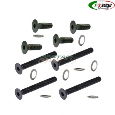 Type C Set Di Viti In Acciaio Alta Resistenza Per Gearbox Ver.2 Fps (fps-sv23)