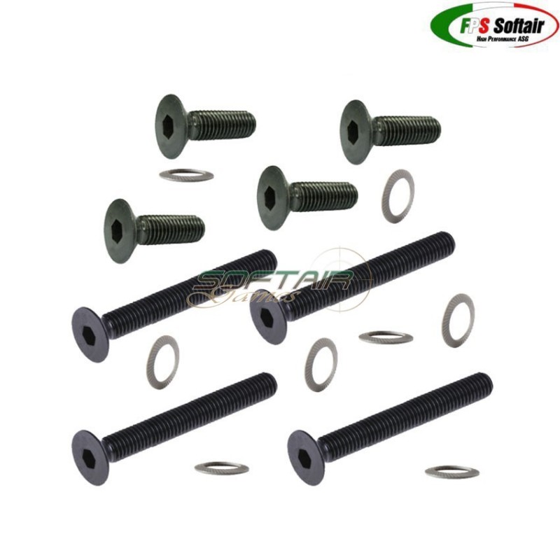 Type C Set Di Viti In Acciaio Alta Resistenza Per Gearbox Ver.2 Fps (fps-sv23)