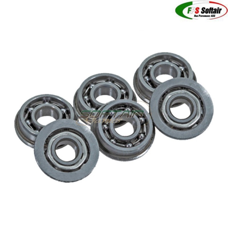 Boccole In Acciaio Da 8mm Cuscinettate Aperte Fps (fps-b8ca)