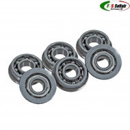 Boccole In Acciaio Da 8mm Cuscinettate Aperte Fps (fps-b8ca)
