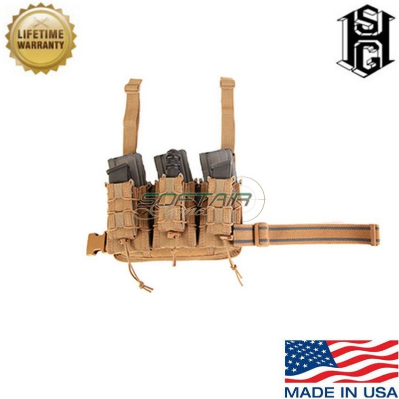 Leg Rig V3 Double Decker Coyote Brown Hsgi® (21dl02cb)