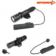 Fast 501r Tactical Flashlight Per Rail 1000 Lumens Black Opsmen (ops-fast501r-bk)