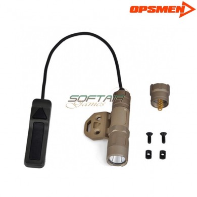 Fast 301k Tactical Flashlight For Keymod 800 Lumens Black Opsmen (ops-fast301k-de)