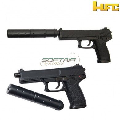 Gas Pistol Mk23 Mod 0 Milspec Version Black Hfc (hfc-110076)